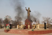 Исфара: 100 дней благоустройства в честь праздника Сада