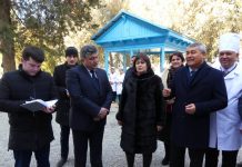 Председатель города Истаравшан ознакомился с центральной городской больницей
