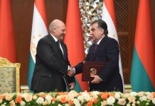 Президенты Таджикистана и Беларуси подписали 15 соглашений о сотрудничестве (видео)