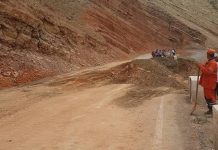 На автотрассе Душанбе-Чанак движение восстановлено (фото, видео)