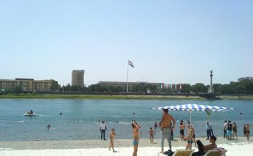 Худжанд: После реконструкции открыт городской пляж