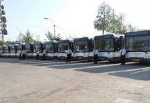 В Худжанд привезли еще 25 автобусов