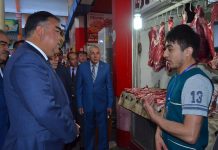 Глава области лично ознакомился с ценами на продукты питания