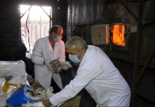 Правоохранители Согда уничтожили вещественные доказательства