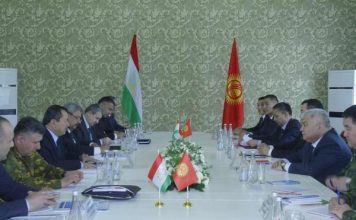 Исфара: Рабочая встреча представителей спецслужб и пограничников Республики Таджикистан и Кыргызской Республики