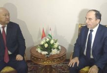 В Исфаре началась встреча официальных делегаций Таджикистана и Кыргызстана В Исфаре началась встреча официальных делегаций Таджикистана и Кыргызстана