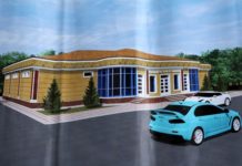 В Чоркухе возводится современная баня