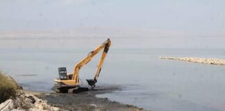 На насосной станции «Махрам-1» проводится очистка