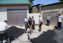 В Ворухе отремонтировано 14 км дорог и улиц