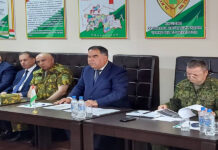 В Исфаре прошла встреча глав Согдийской и Баткентской областей