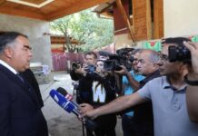 Журналисты из столицы ознакомились с ситуацией в приграничных селениях