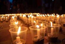 Международная акция «Свеча памяти» прошла в Бустоне