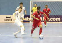 Сборная Таджикистана провела свой первый матч на турнире «CAFA Futsal Cup-2023» в Душанбе