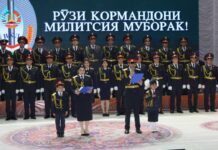 В Худжанде отметили День милиции