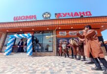 В Турсунзаде открылась новая столовая «Шоми Худжанд»