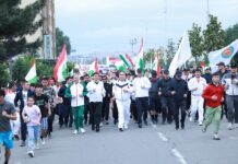 В Худжанде «побежали» 38 тысяч человек