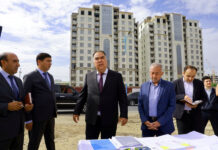 Возведение Дворца культуры началось в Худжанде