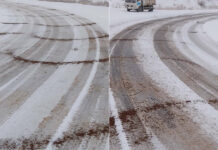 На трассе Душанбе-Чанак усилился снегопад: движение обеспечено, но водителей просят соблюдать осторожность