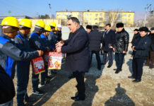 Председатель Согдийской области ознакомился с ходом строительства юбилейных объектов в Худжанде