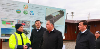 В СЭЗ «Сугд» продолжается строительство Логистического центра