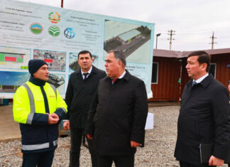 В СЭЗ «Сугд» продолжается строительство Логистического центра