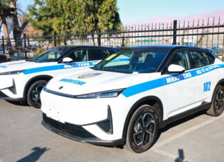 Милиция Худжанда получила два новых электромобиля