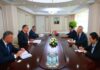 Раджаб Ахмадзода принял послов Китая, Казахстана и Кыргызстана