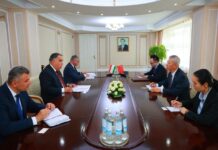 Раджаб Ахмадзода принял послов Китая, Казахстана и Кыргызстана