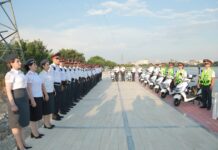 В Худжанде инспекторам патрульной службы переданы электроскутеры и спецоборудование