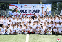 В Душанбе состоялся фестиваль футбола, приуроченный к Международному дню защиты детей