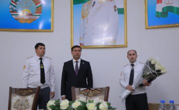 В Худжанде сотрудник милиции спас девушку из реки Сырдарья