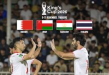 Сборная Таджикистана выступит на международном турнире «King’s Cup 2026» в Таиланде