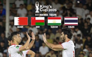 Сборная Таджикистана выступит на международном турнире «King’s Cup 2026» в Таиланде