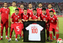 Сборная Таджикистана поднялась на 101-е место в рейтинге ФИФА
