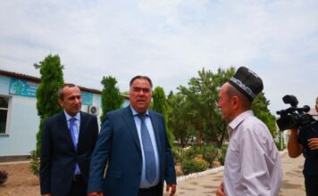 Раджаб Ахмадзода ознакомился с ходом строительства юбилейных объектов в Мастчинском районе
