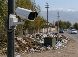 В Согде 136 человек оштрафовали за выброс мусора — нарушения зафиксировали камеры