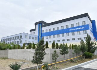 В Худжанде открыто предприятие по производству напитков «Сугд саноат холдинг»